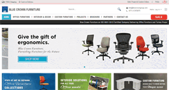 Desktop Screenshot of bluecrowngroup.com